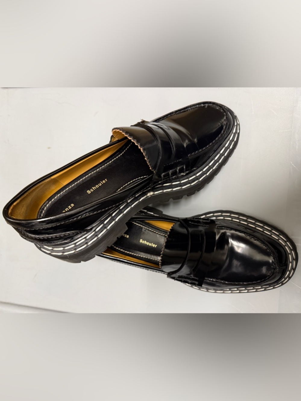 Proenza Schouler Women's Black Loafers EU38.5
